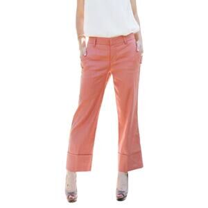 NEW LEVEL99 lauren cuffed trouser in cabbage rose